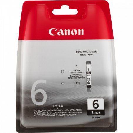 Canon Cartouche d'encre noire BCI-6BK