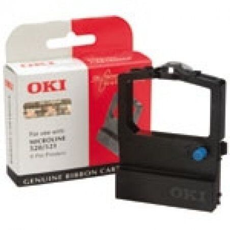 OKI compatible Ruban pour OKI compatible ML 520/521, nylon, noir