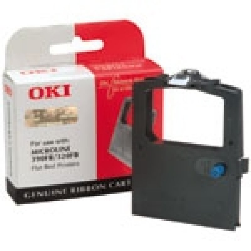 OKI compatible Ruban pour OKI compatible ML320 FB/ML390 FB, nylon, noir