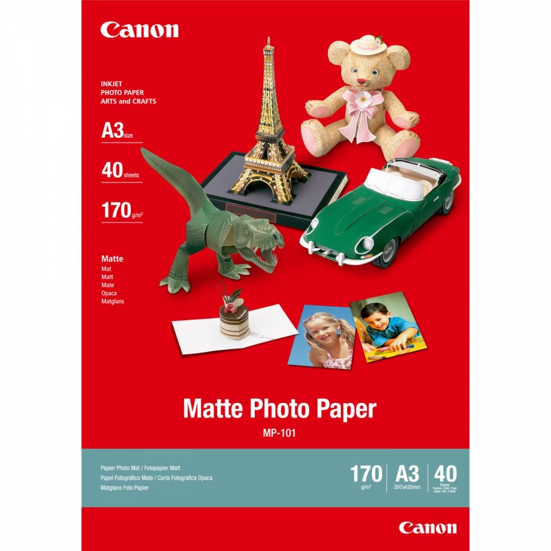 MATTE PHOTO PAPER A3 MP-101 40 SHEETS