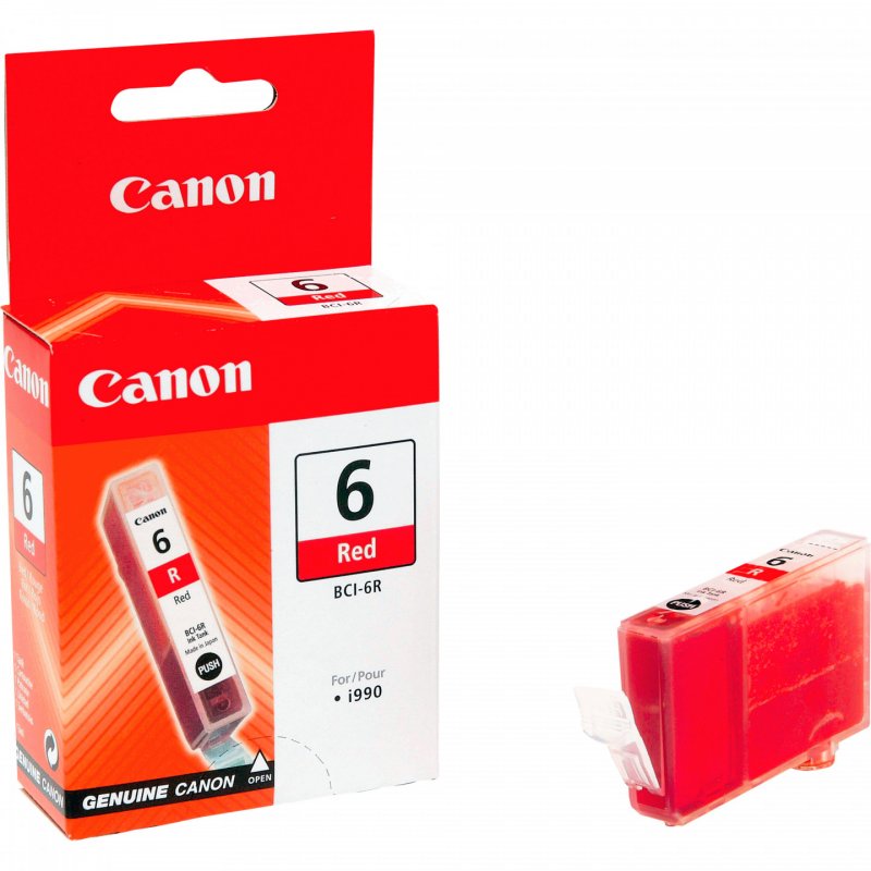 Canon BCI-6R Red Ink Cartridge