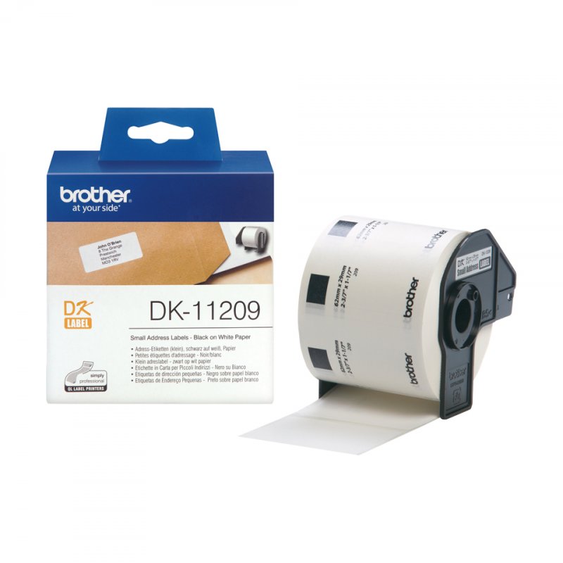 brother DK-11209 Etiquettes d'adresse, 29 x 62 mm