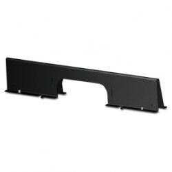 SHIELDING PARTITION PASSTHROUGH 750MM WIDE BLACK