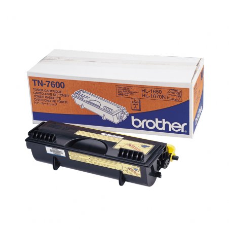 Brother compatible TN7600 - Schwarz - Original - Tonerpatrone