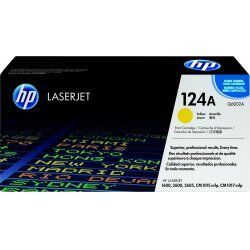 HP 124A Yellow Original LaserJet Toner Cartridge