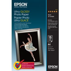 PAPIER PHOTO ULTRA GLACE A4 15 F 300G STYL PHOTO R200