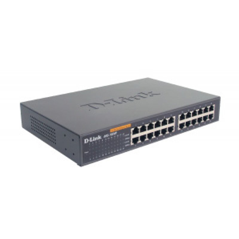 D-LINK compatible SWITCH 24 PORTS RJ45 10/