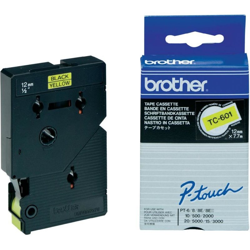 brother TC-Tape TC-601 cassette de ruban, Largeur de