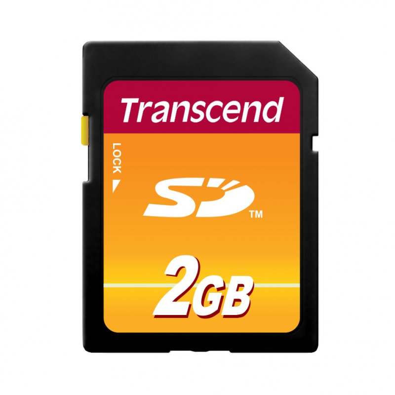 TRANSCEND Carte memoire flash 2Go SD