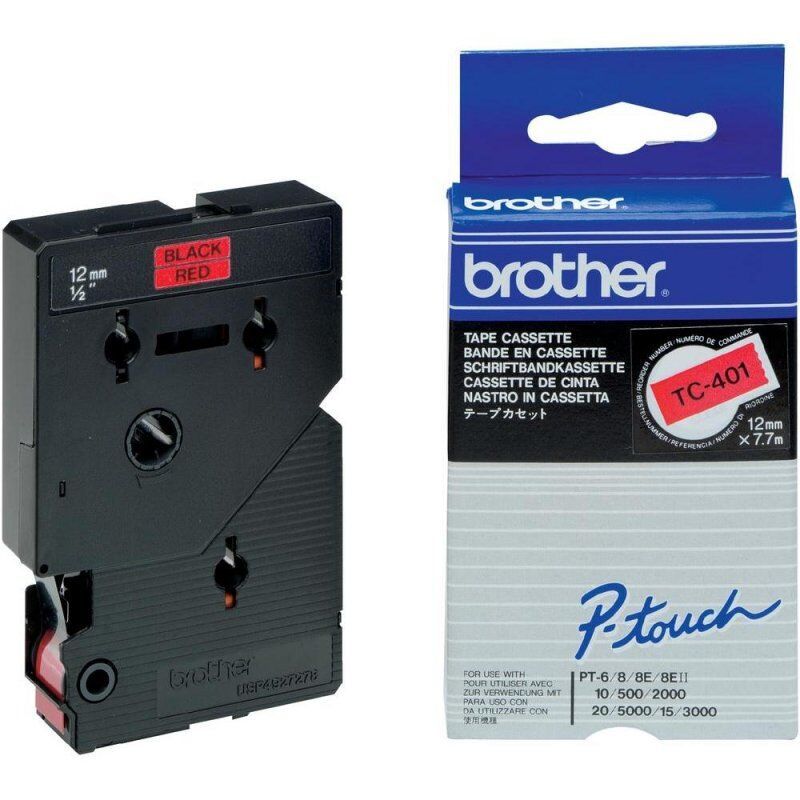 brother TC-Tape TC-401 cassette de ruban, Largeur de