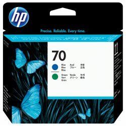 HP 70 Blue and Green DesignJet Printhead