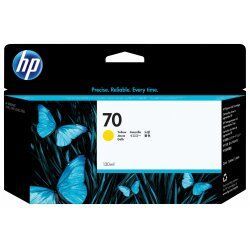 HP compatible 70 130 ML YELLOW INK FOR DESIGNJET Z2100 Z3100