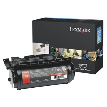 Lexmark T644 Extra High Yield Print Cartridge Cartouche de toner Original Noir