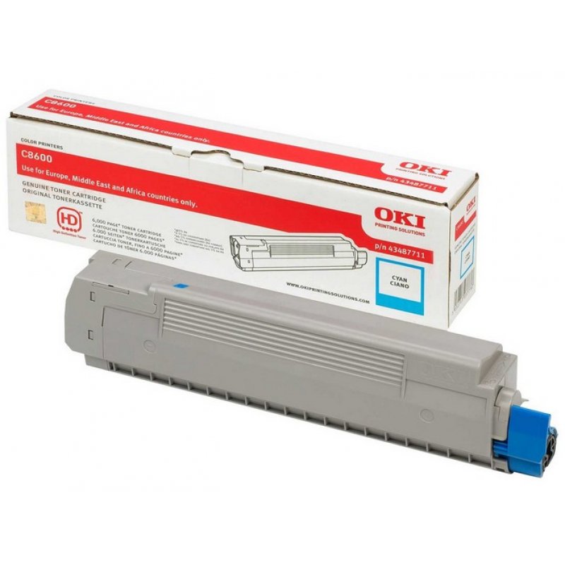 OKI 43487711 toner cartridge 1 pc(s) Original Cyan