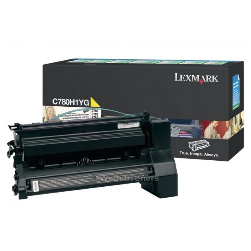 Lexmark C780H1YG toner cartridge 1 pc(s) Original Yellow