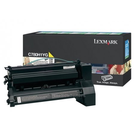 Lexmark C780H1YG toner cartridge 1 pc(s) Original Yellow