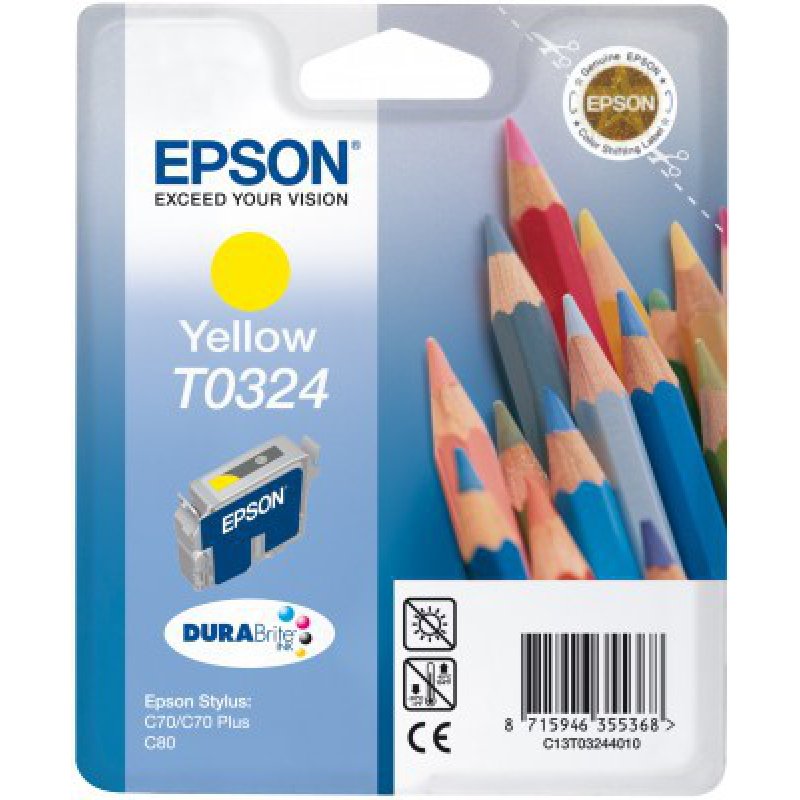 EPSON BLISTER ENCRE PIGMENT JAU