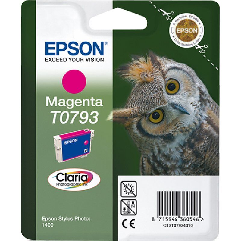 Epson compatible T0793 - Magenta - Original - Tintenpatrone
