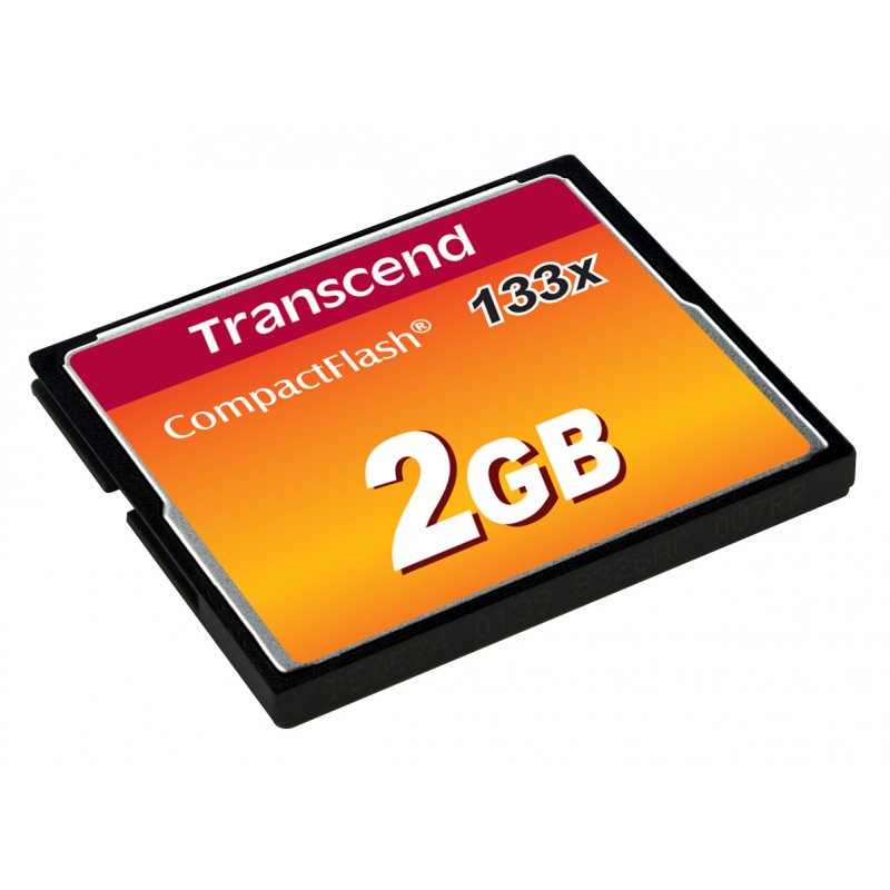 TRANSCEND Carte memoire flash 2Go 133x