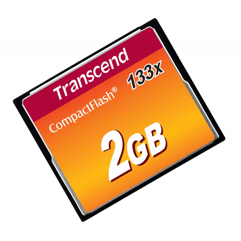 TRANSCEND Carte memoire flash 2Go 133x