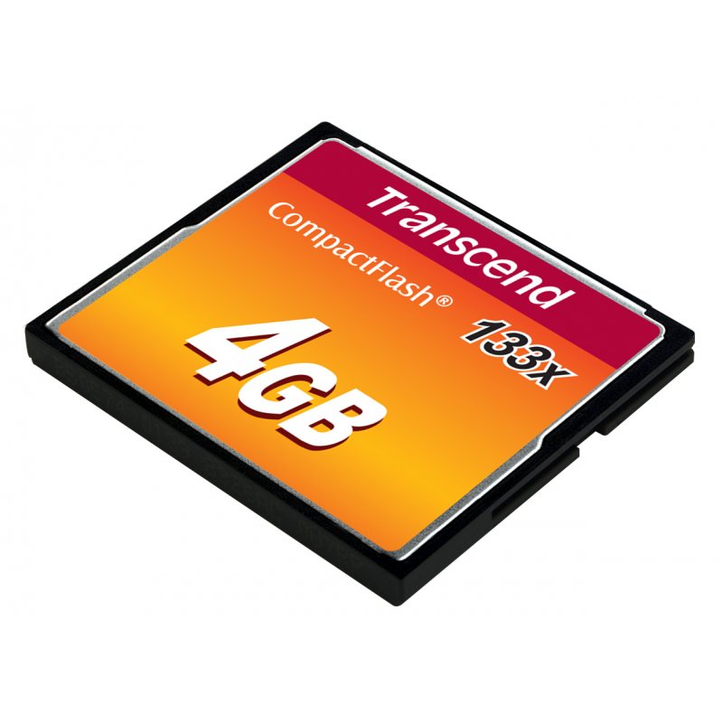 TRANSCEND Carte memoire flash 4Go 133x