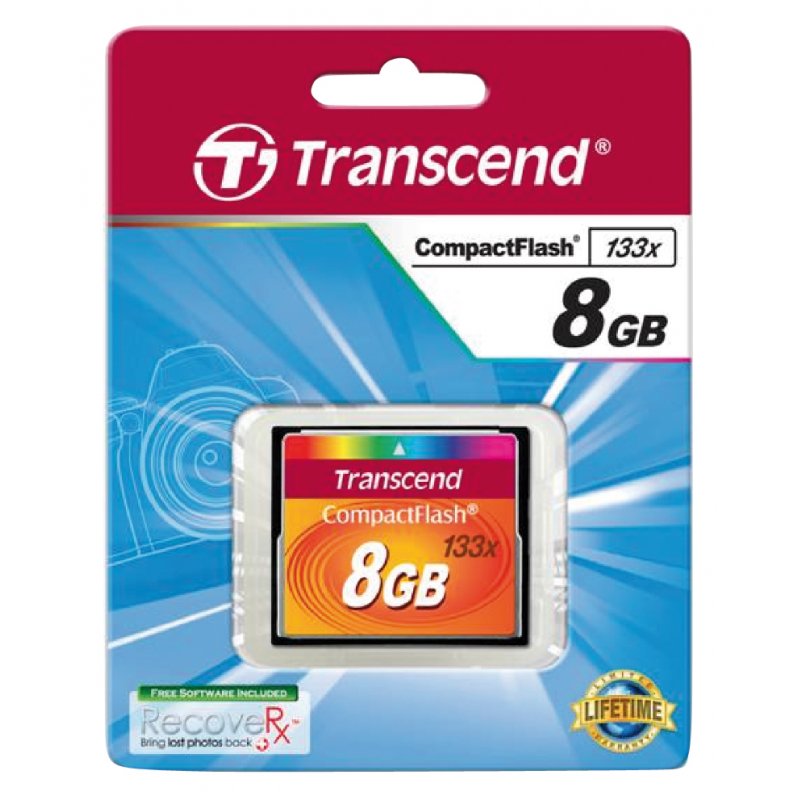 Transcend CompactFlash 133x 8GB