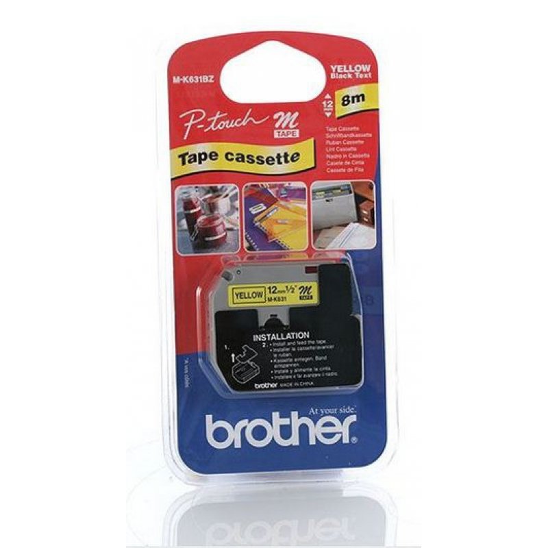 Brother M-K631BZ ruban d'étiquette