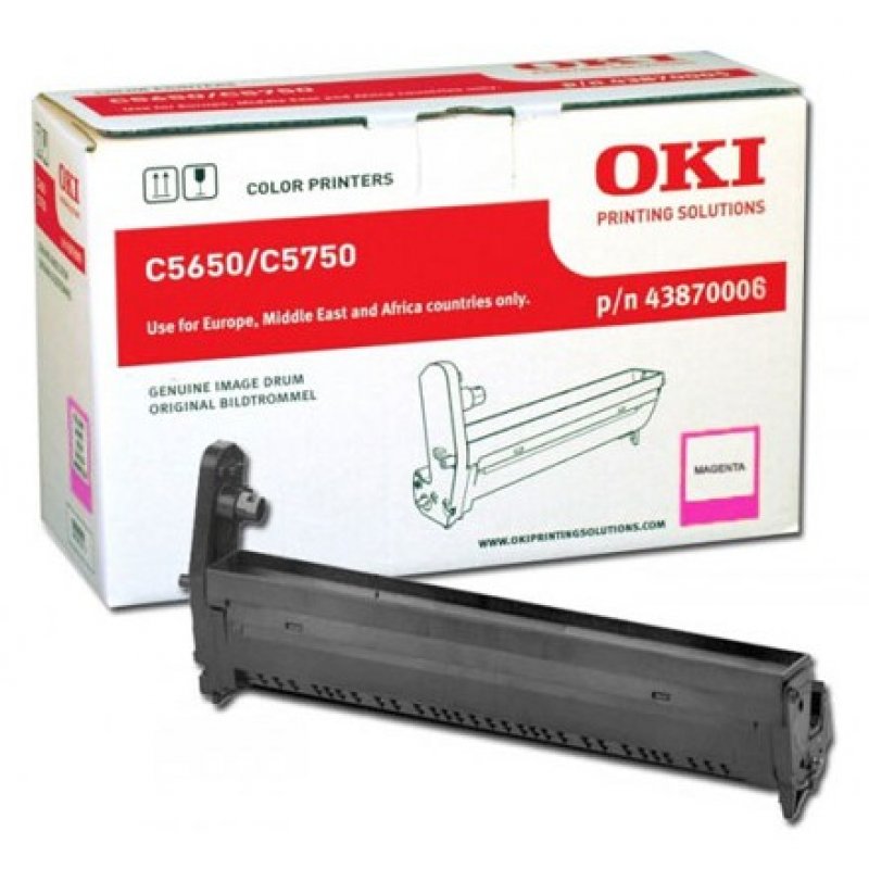 OKI compatible Tambour pour OKI compatible C5650/C5650N/C5750/C5750N, magenta