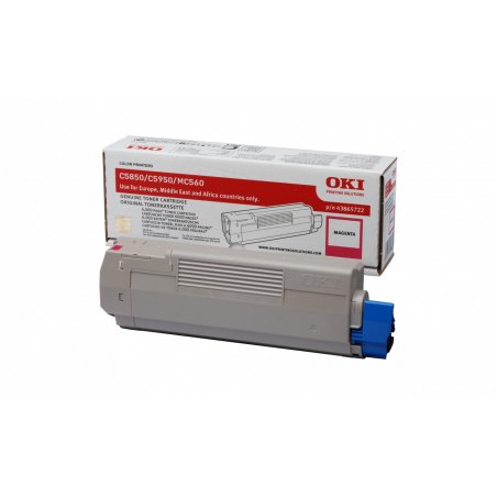 OKI 43865722 Cartouche de toner 1 pièce(s) Original Magenta