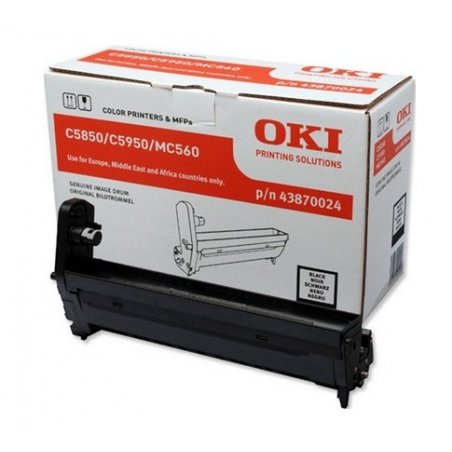 OKI compatible Tambour pour OKI compatible C5850/C5950, noir