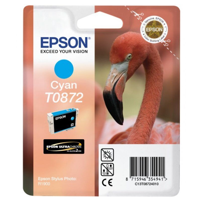 Epson Flamingo Cartouche "Flamand Rose" - Encre UltraChrome Hi-Gloss2 C