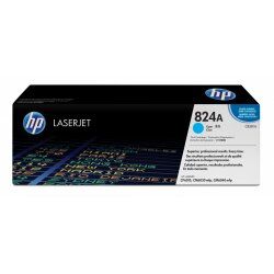 TONER CARTRIDGE 824A CYAN W/ COLORSPERE TONER - CB381A