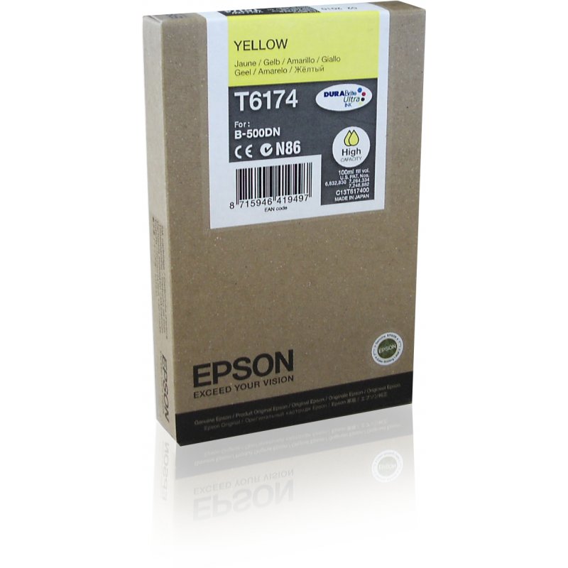 Epson compatible T6174 - mit hoher Kapazität - Gelb - Original - Tintenpatrone