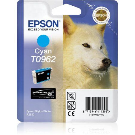 Epson Husky Cartouche "Loup" - Encre UltraChrome K3 VM Cyan