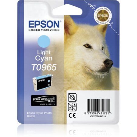 Epson Husky Cartouche "Loup" - Encre UltraChrome K3 VM Cyan clair