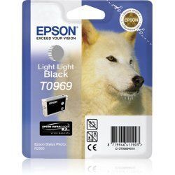 Epson Husky Cartouche "Loup" - Encre UltraChrome K3 VM Gris clair