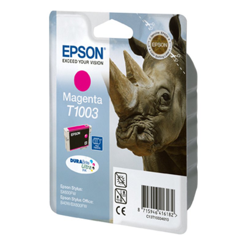 Epson Rhino Cartouche "Rhinocéros" - Encre DURABrite Ultra M (HC)