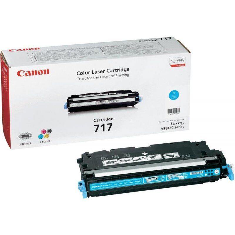 Canon 717 Cyan - Cyan - Original - Tonerpatrone