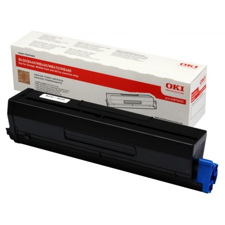 OKI compatible Toner pour OKI compatible B430/B430d/B430dn, noir, HC