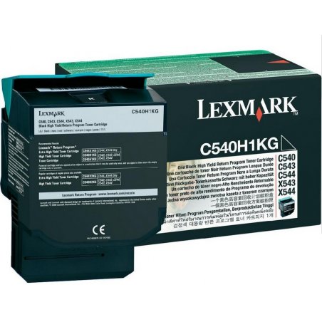 LEXMARK Toner rechargé pour LEXMARK C540/C543, noir, HC