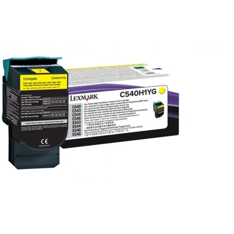 Lexmark C540H1YG toner cartridge 1 pc(s) Original Yellow