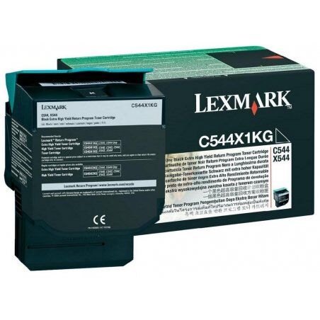 LEXMARK Toner rechargé pour LEXMARK C544/X544, noir