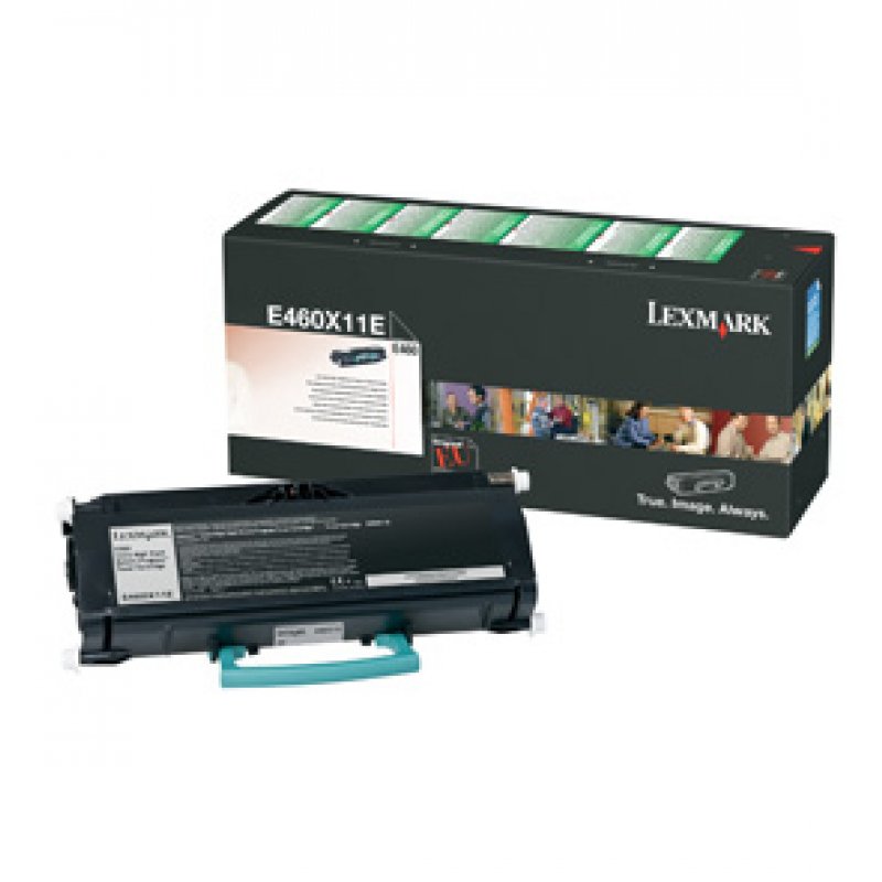 LEXMARK Toner rechargé pour LEXMARK E460dn/460dw, noir, HC