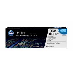HP compatible 304A - 2er-Pack - Schwarz - Original - LaserJet - Tonerpatrone (CC530AD)