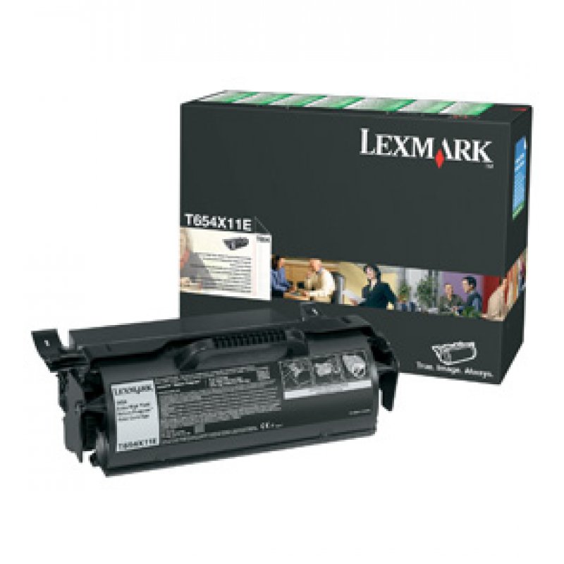 Lexmark T654 Extra High Yield Return Program Print Cartridge toner cartridge Original Black