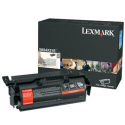 Lexmark X654, X656, X658 Extra High Yield Print Cartridge Cartouche de toner Original Noir