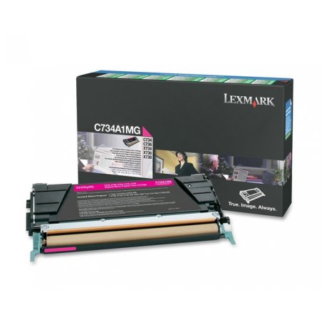 Lexmark C734A1MG Cartouche de toner 1 pièce(s) Original Magenta