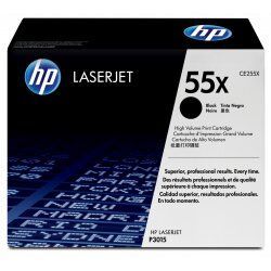 HP compatible 55X - Hohe Ergiebigkeit - Schwarz - Original - LaserJet - Tonerpatrone (CE255X)
