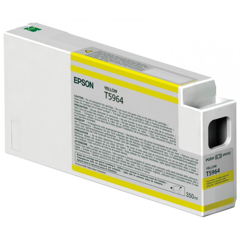 Epson Singlepack Yellow T596400 UltraChrome HDR 350 ml