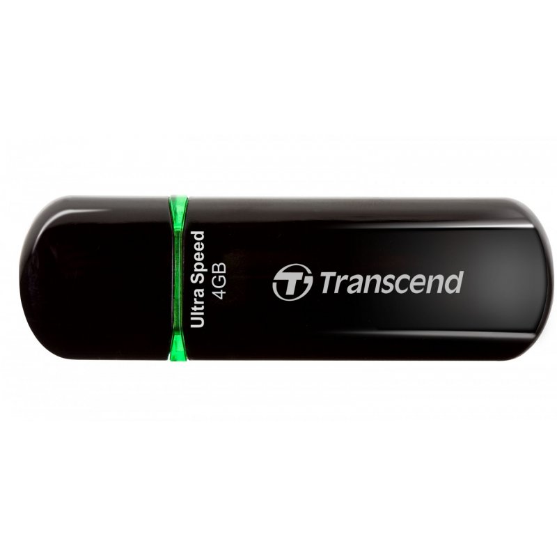 TRANSCEND 8Go Clé USB 2.0 Noir Puce MLC
